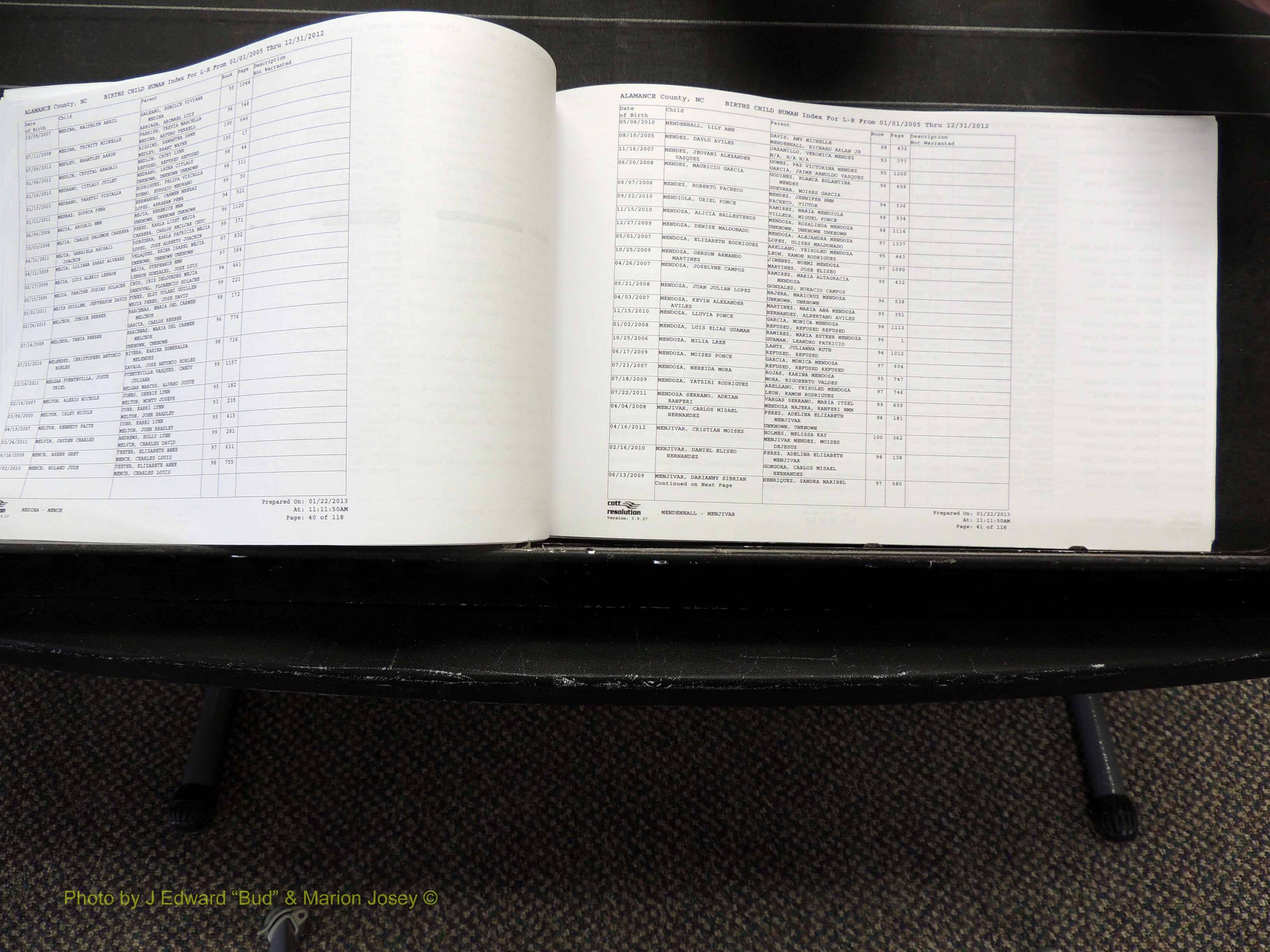 Alamance Co, NC, Births, A-Z, 2005-2012 (217).JPG