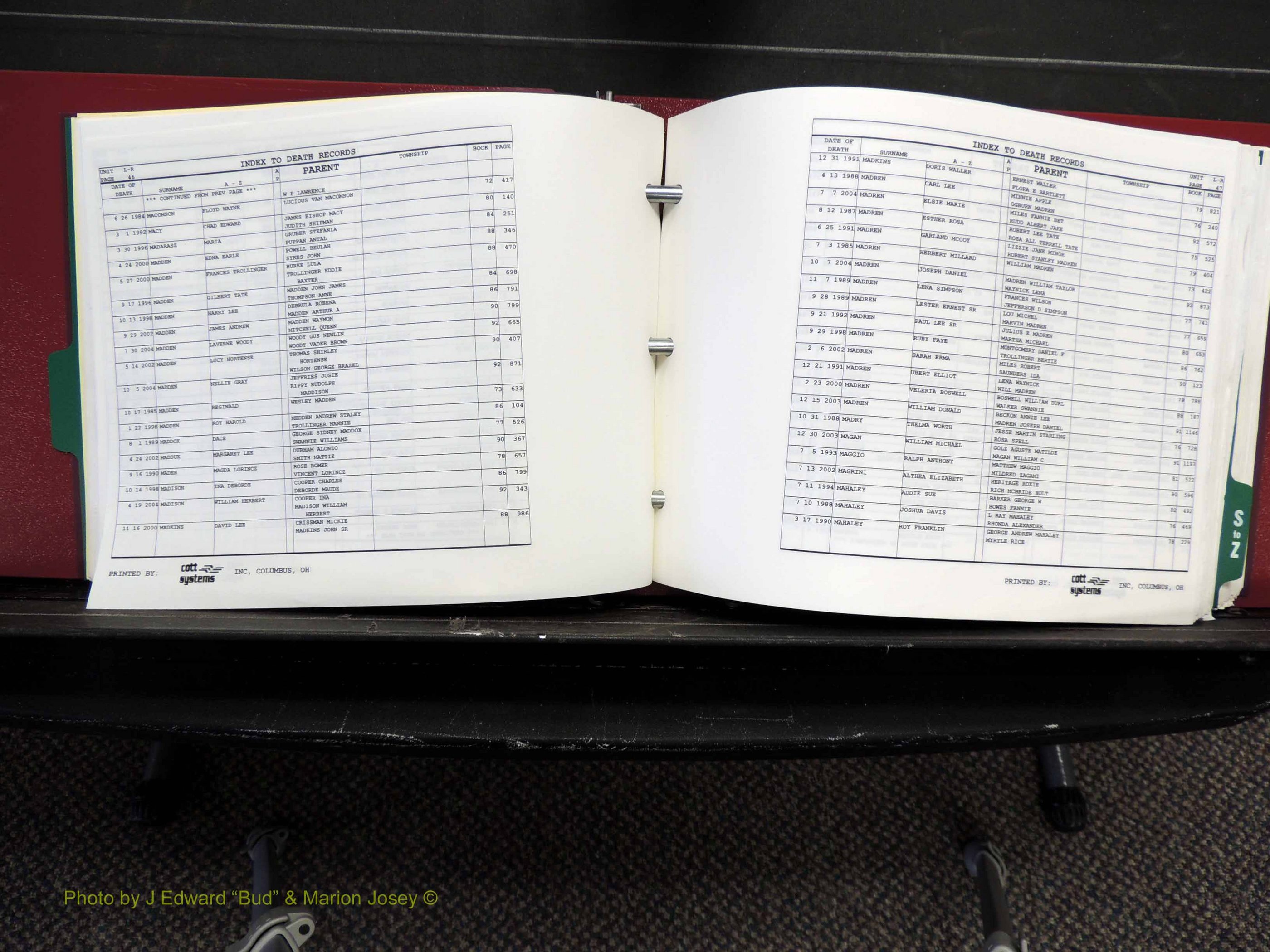 Alamance Co, NC, Deaths, L-Z, 1984-2004 (130).JPG