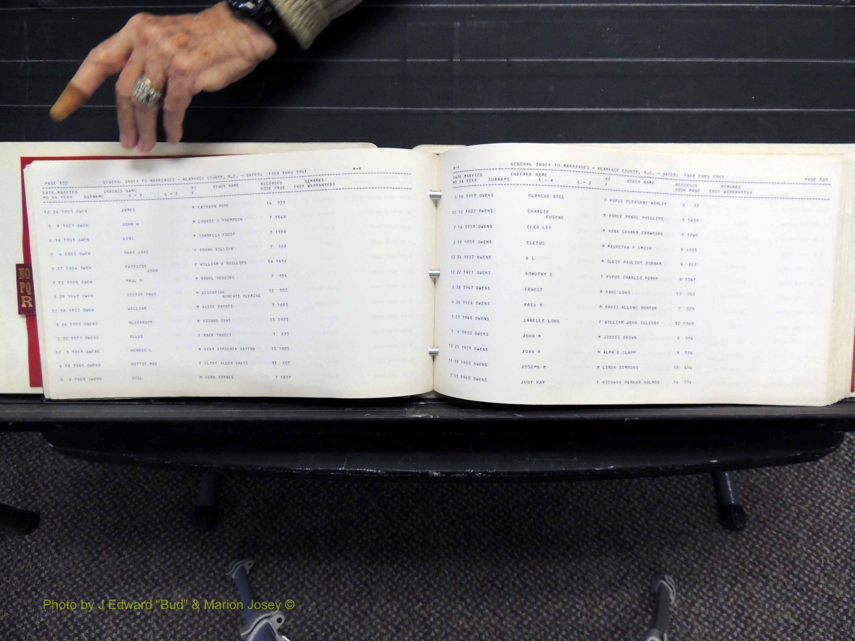 Alamance Co, NC, Marriages, N-R, 1868-1961 (154).JPG
