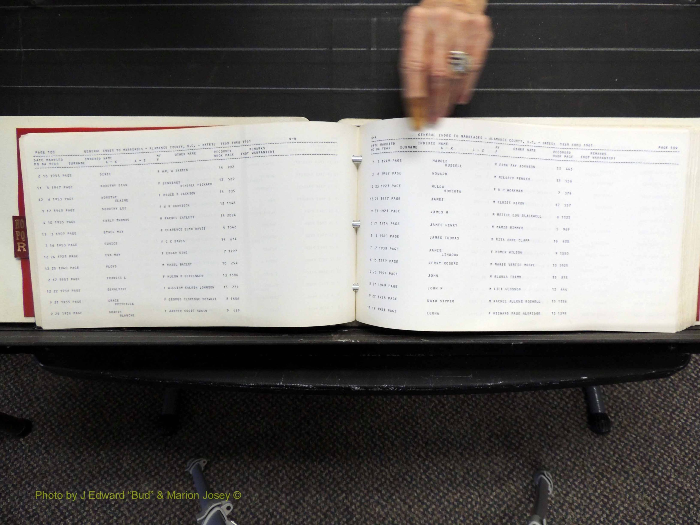 Alamance Co, NC, Marriages, N-R, 1868-1961 (158).JPG