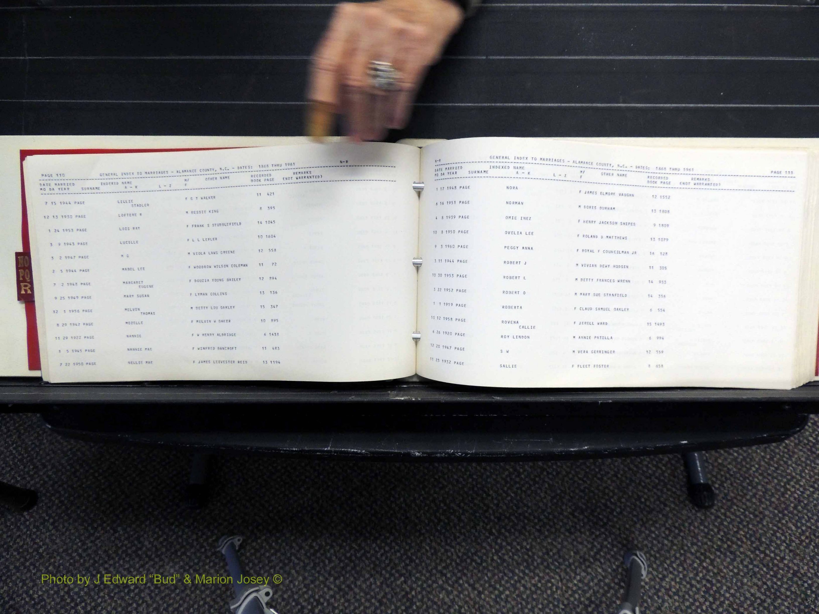 Alamance Co, NC, Marriages, N-R, 1868-1961 (159).JPG