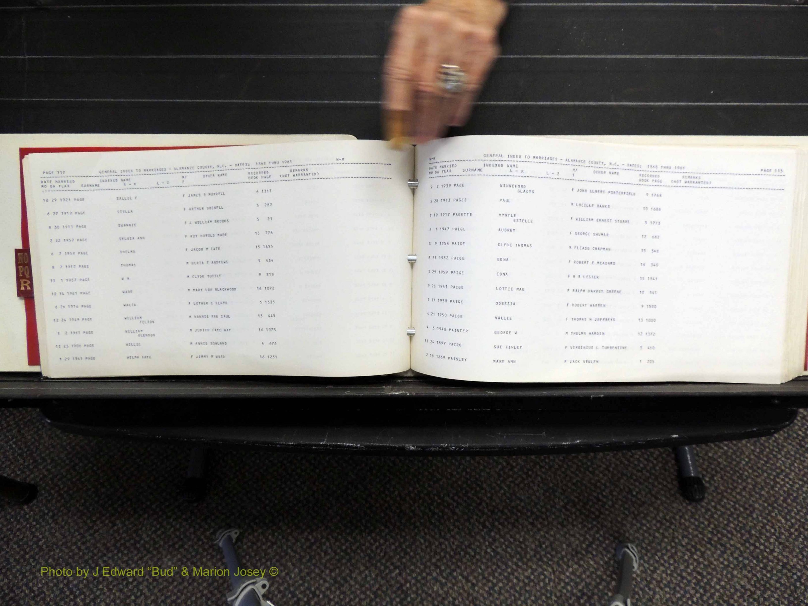 Alamance Co, NC, Marriages, N-R, 1868-1961 (160).JPG