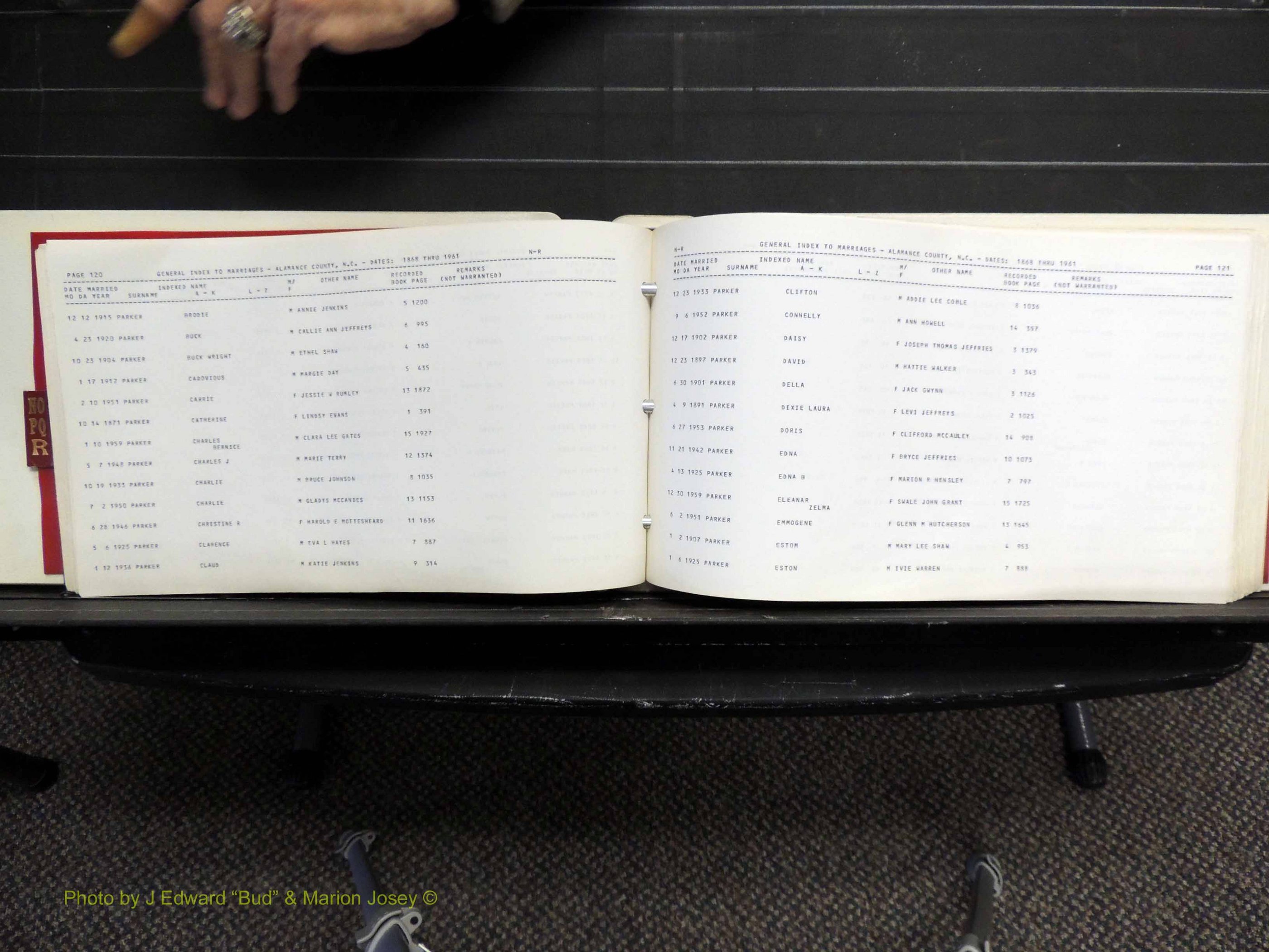 Alamance Co, NC, Marriages, N-R, 1868-1961 (164).JPG