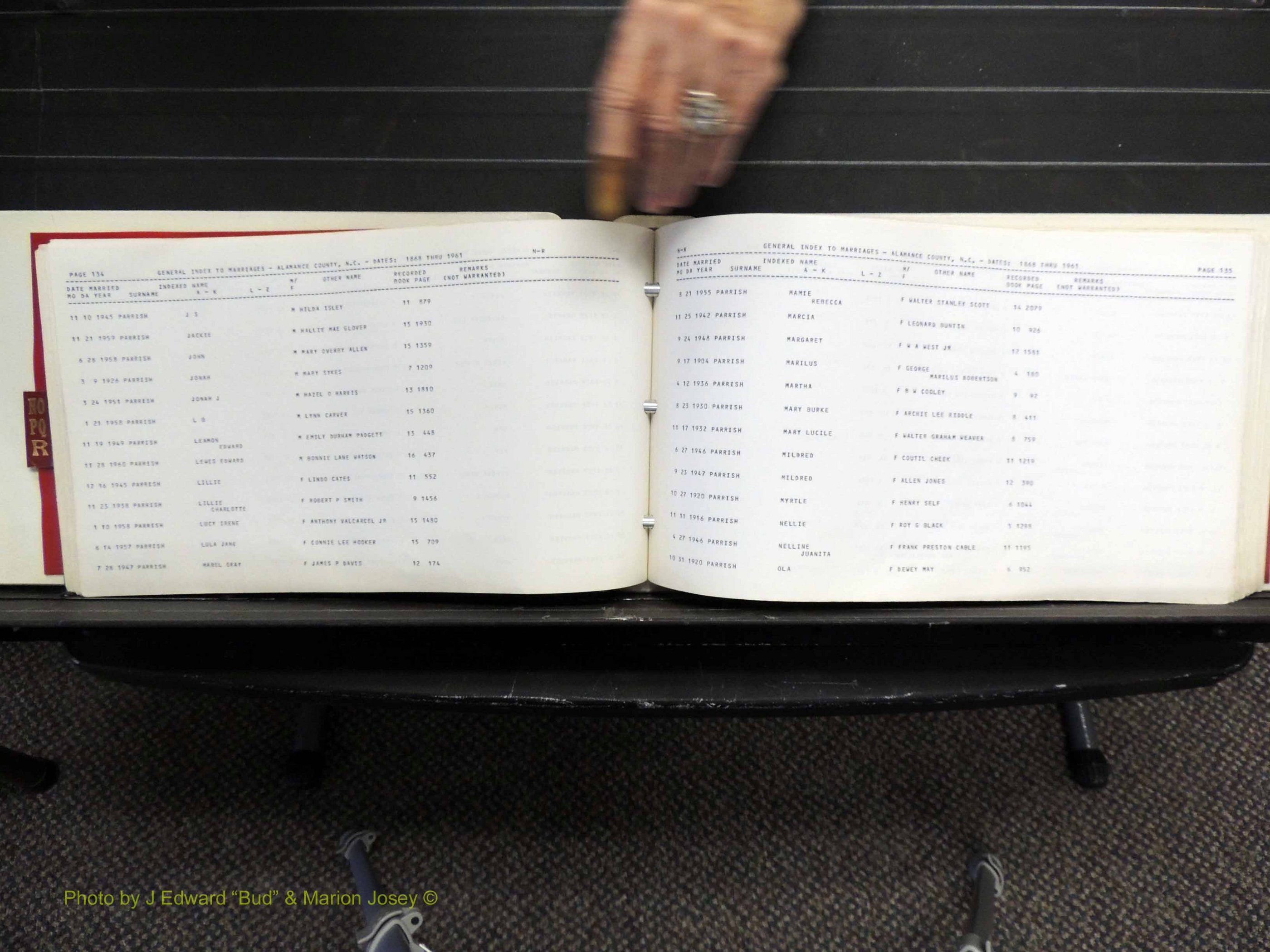 Alamance Co, NC, Marriages, N-R, 1868-1961 (171).JPG