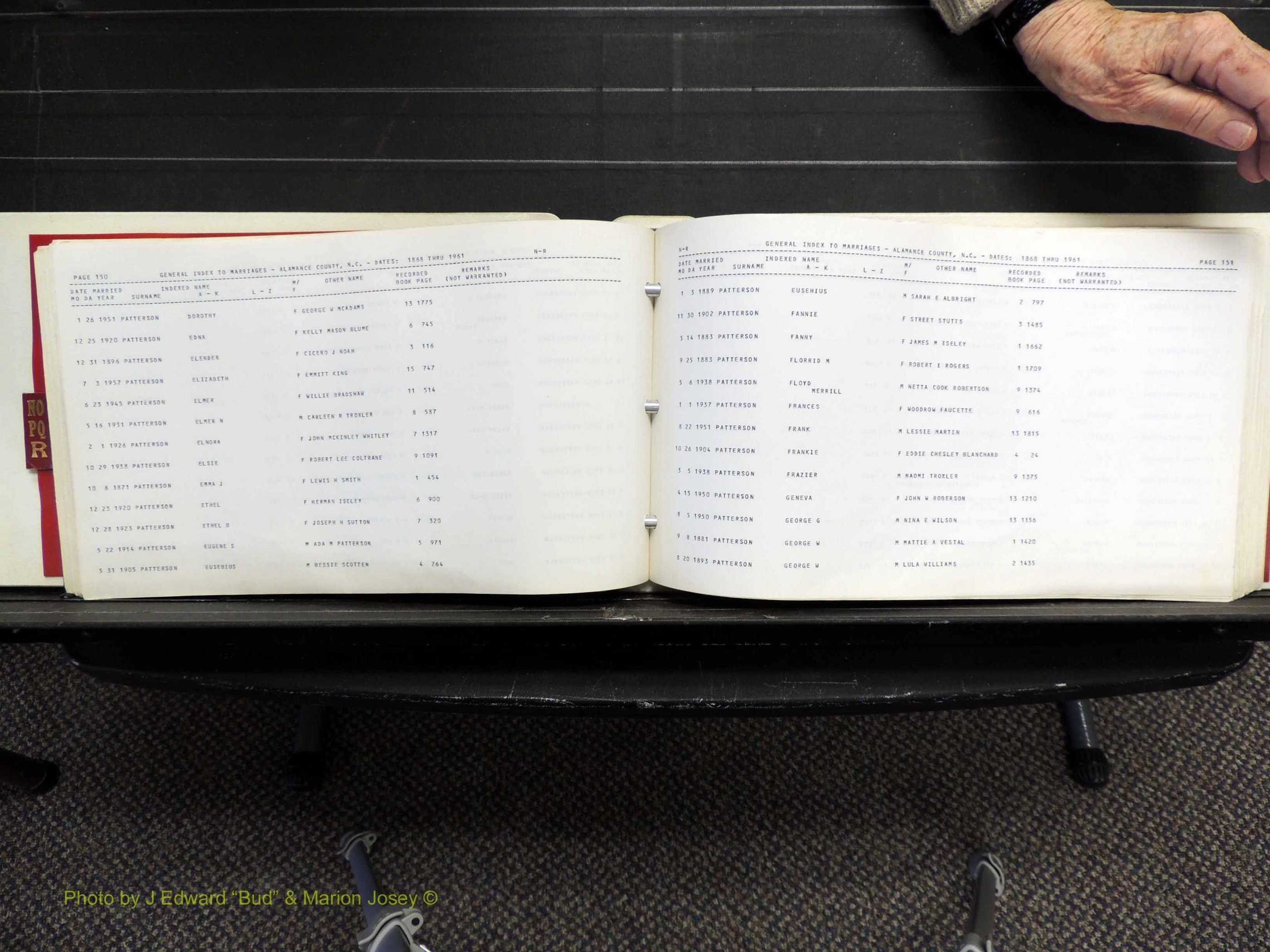 Alamance Co, NC, Marriages, N-R, 1868-1961 (179).JPG
