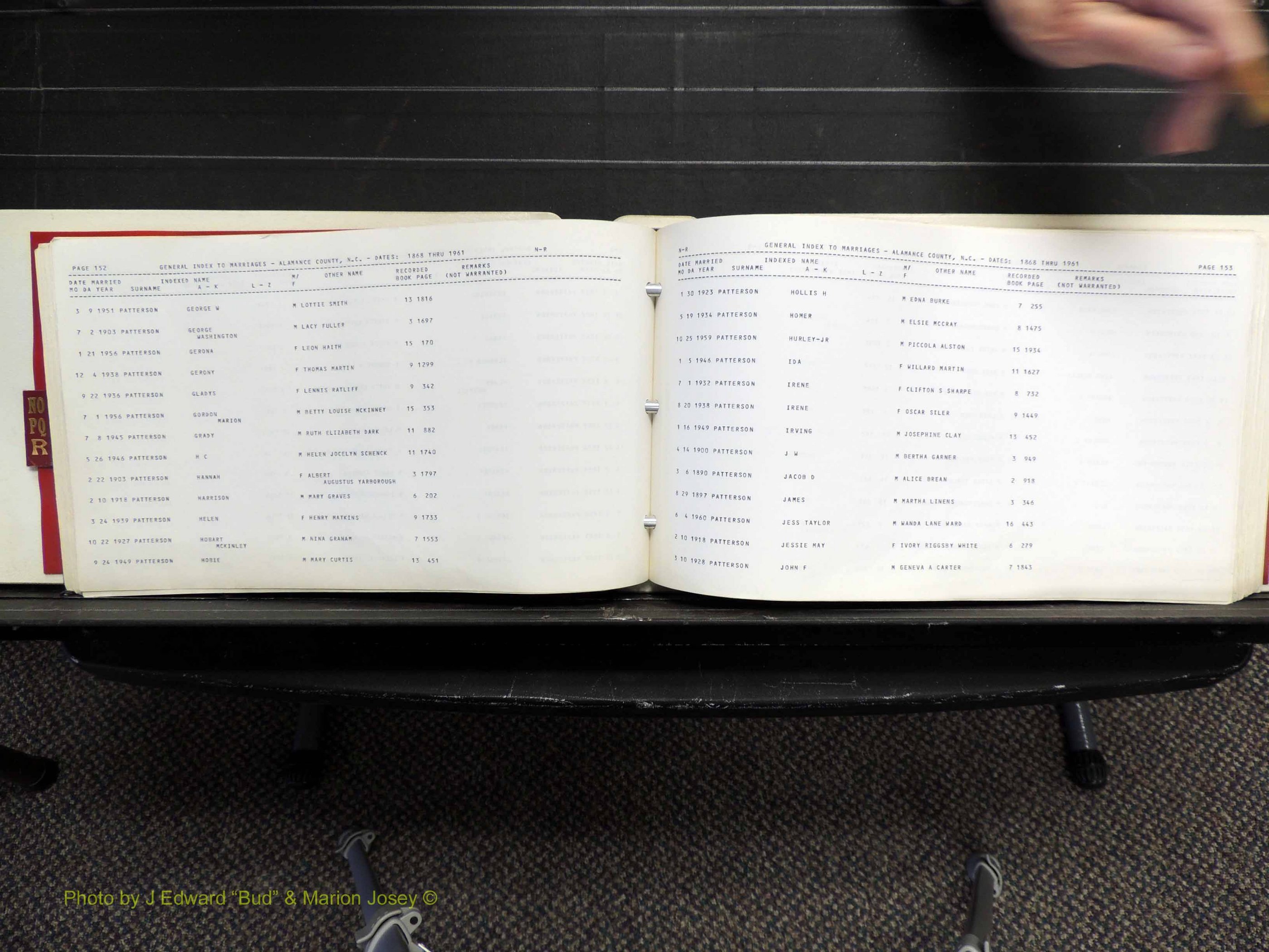 Alamance Co, NC, Marriages, N-R, 1868-1961 (180).JPG