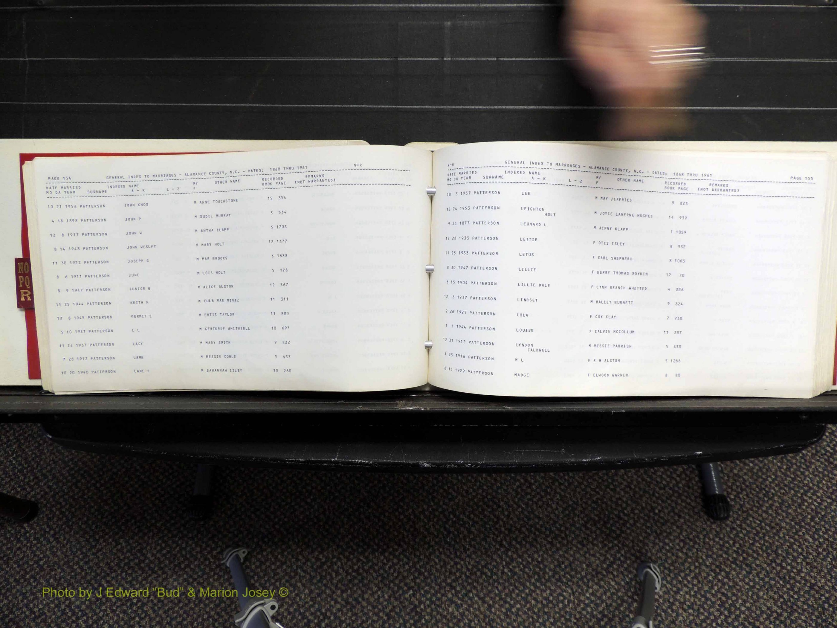 Alamance Co, NC, Marriages, N-R, 1868-1961 (181).JPG