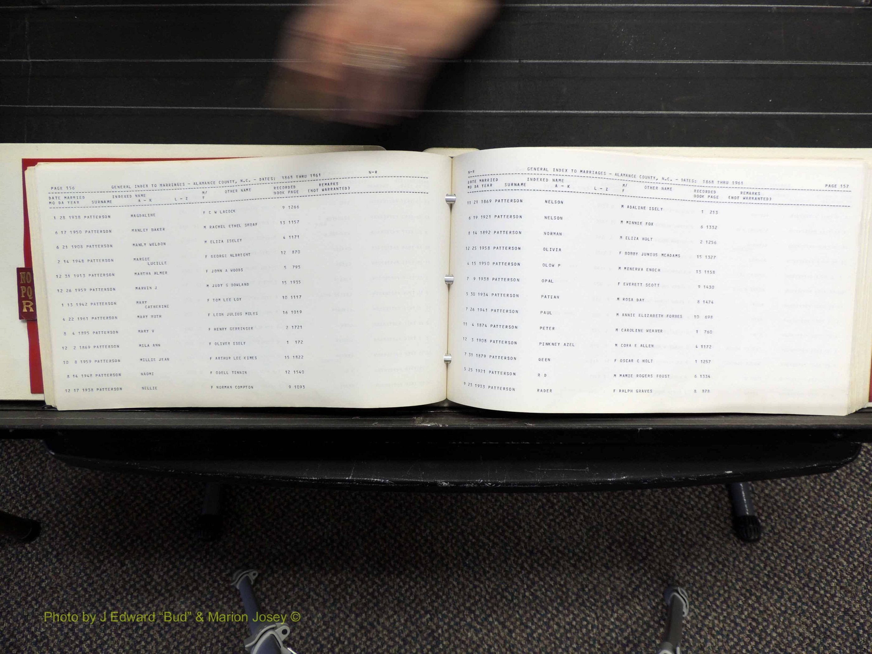 Alamance Co, NC, Marriages, N-R, 1868-1961 (182).JPG