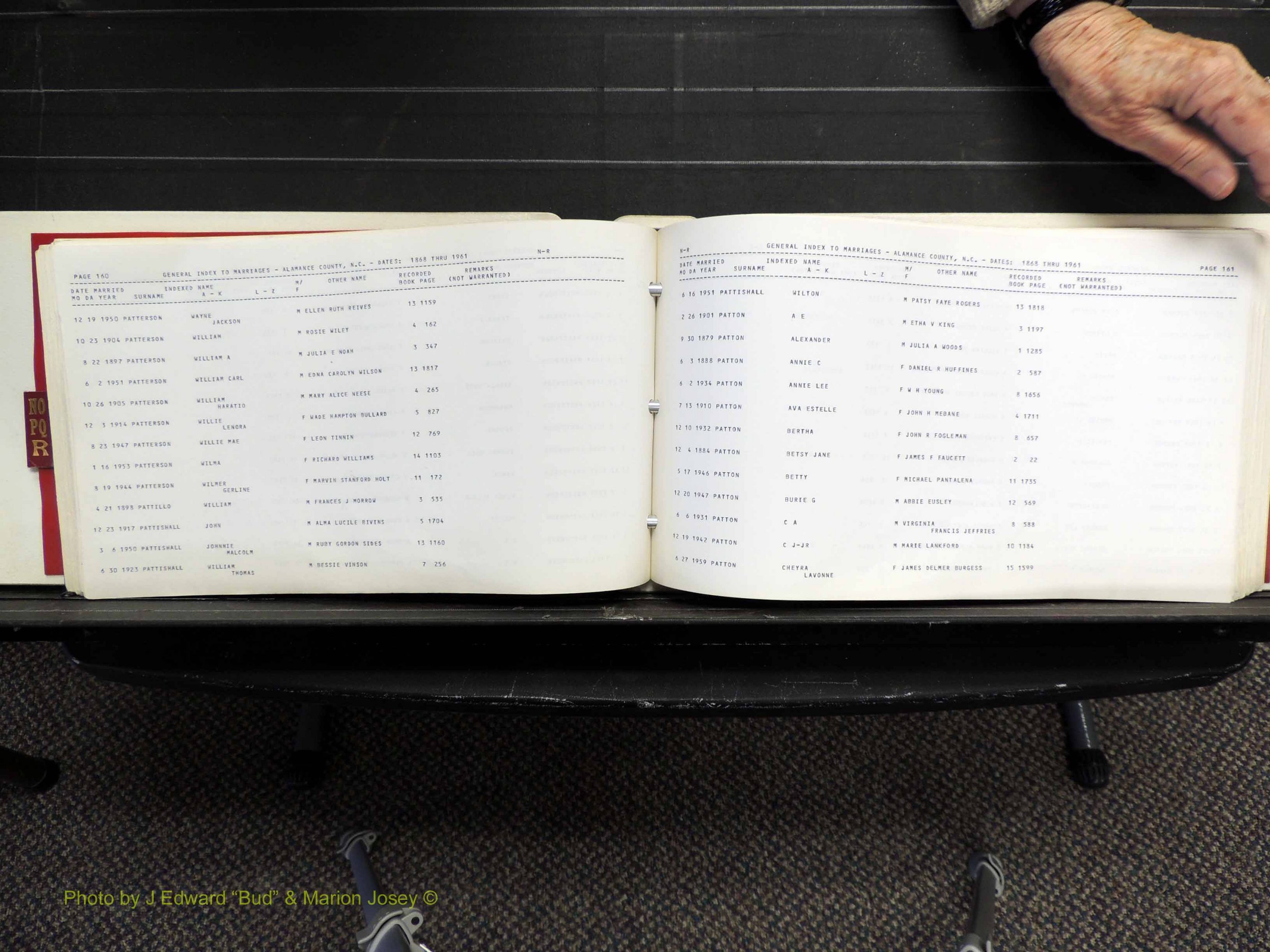 Alamance Co, NC, Marriages, N-R, 1868-1961 (184).JPG