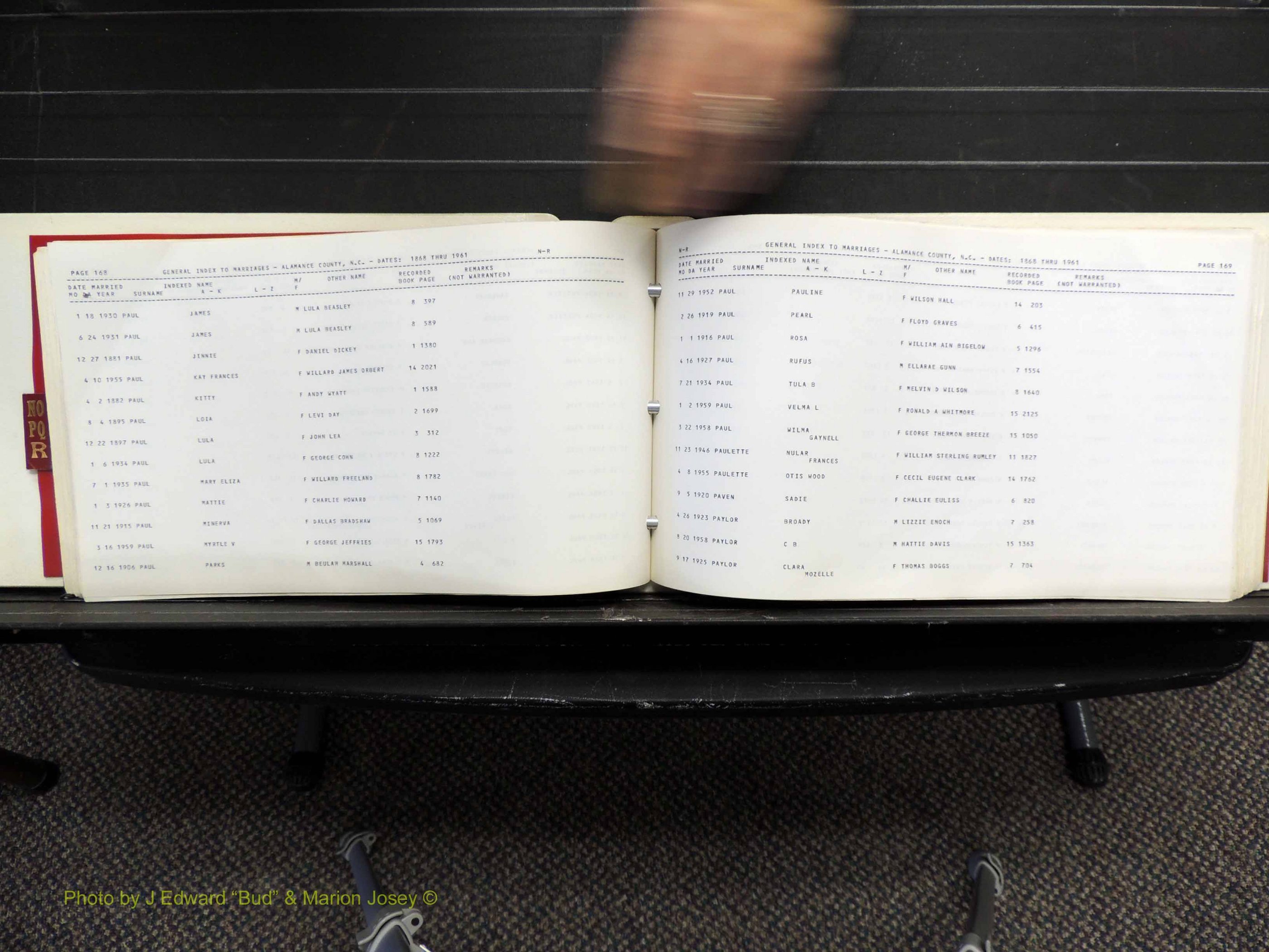Alamance Co, NC, Marriages, N-R, 1868-1961 (188).JPG