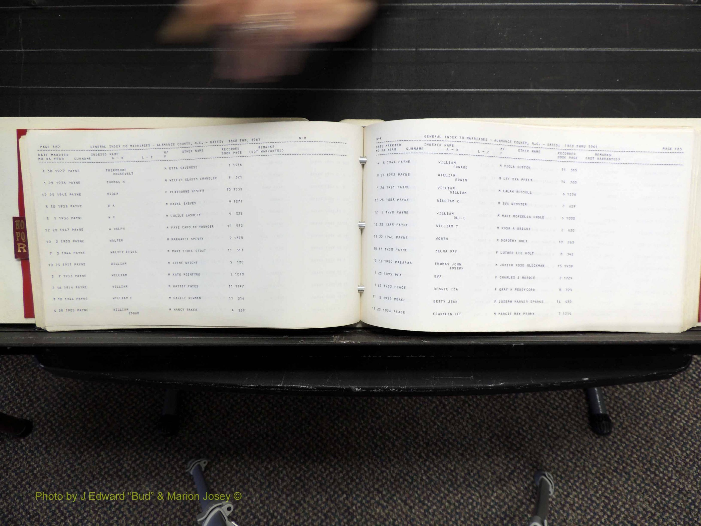 Alamance Co, NC, Marriages, N-R, 1868-1961 (195).JPG