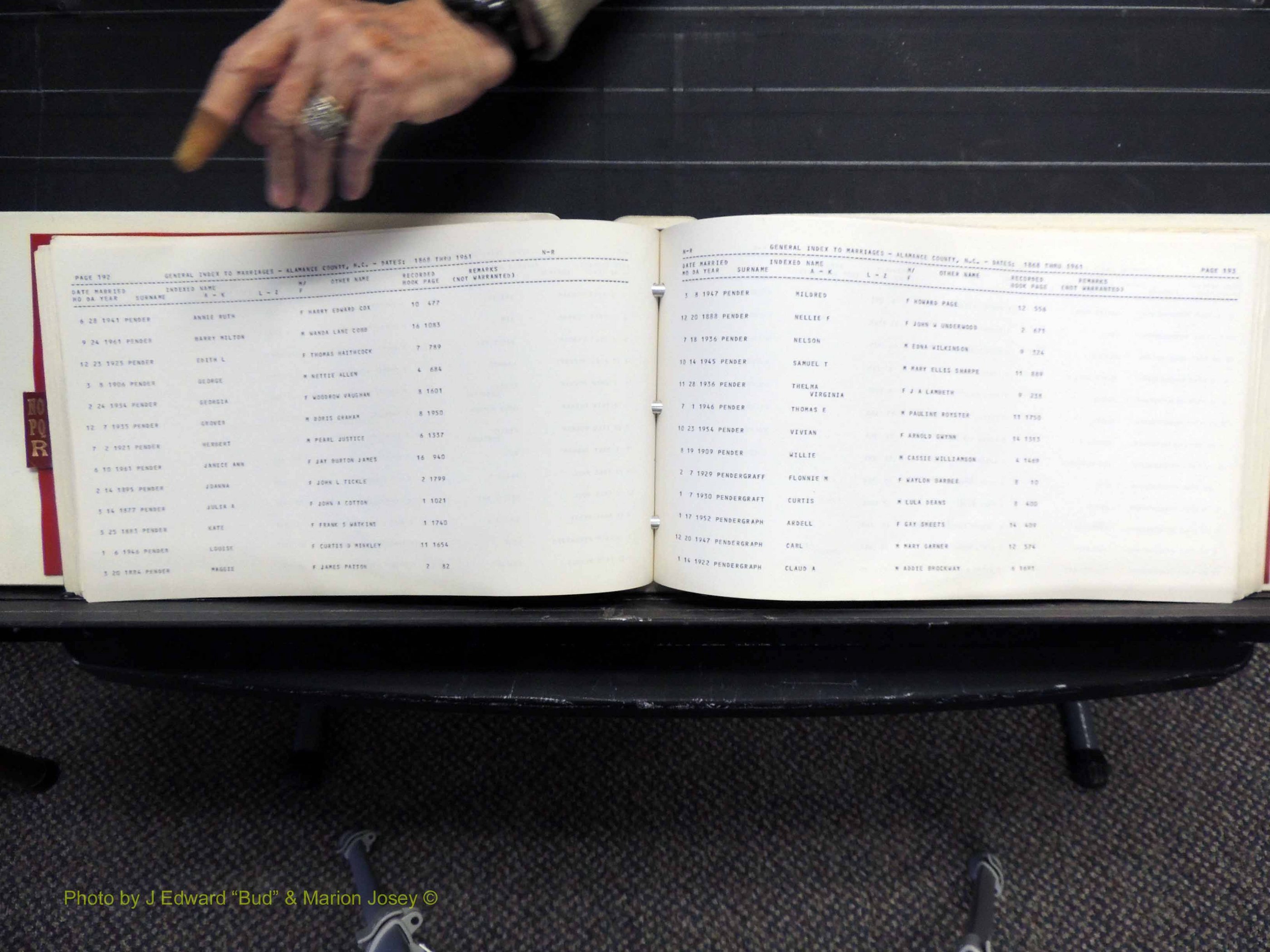 Alamance Co, NC, Marriages, N-R, 1868-1961 (200).JPG