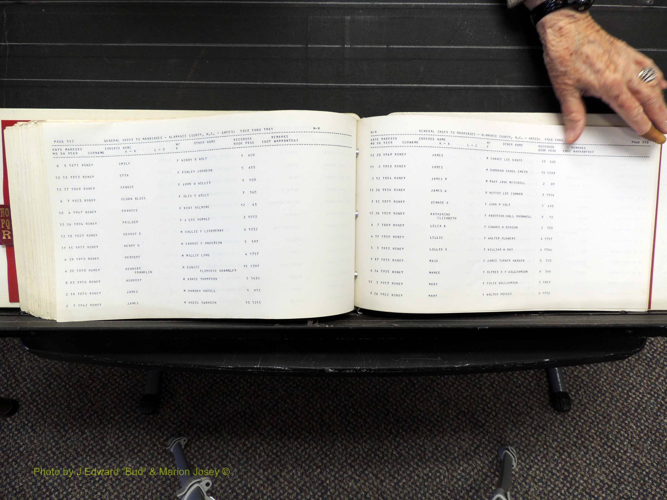 Alamance Co, NC, Marriages, N-R, 1868-1961 (361).JPG
