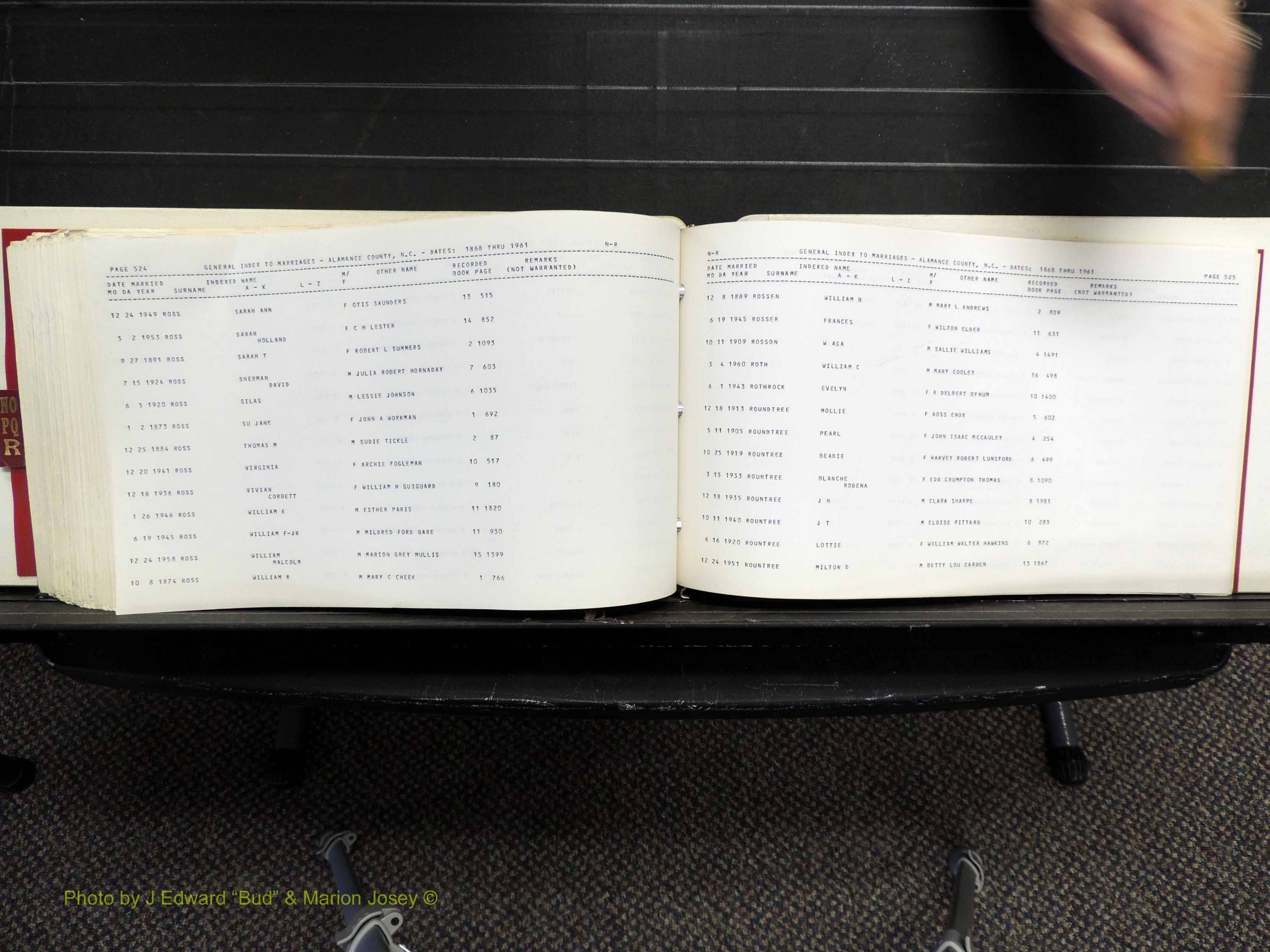 Alamance Co, NC, Marriages, N-R, 1868-1961 (367).JPG