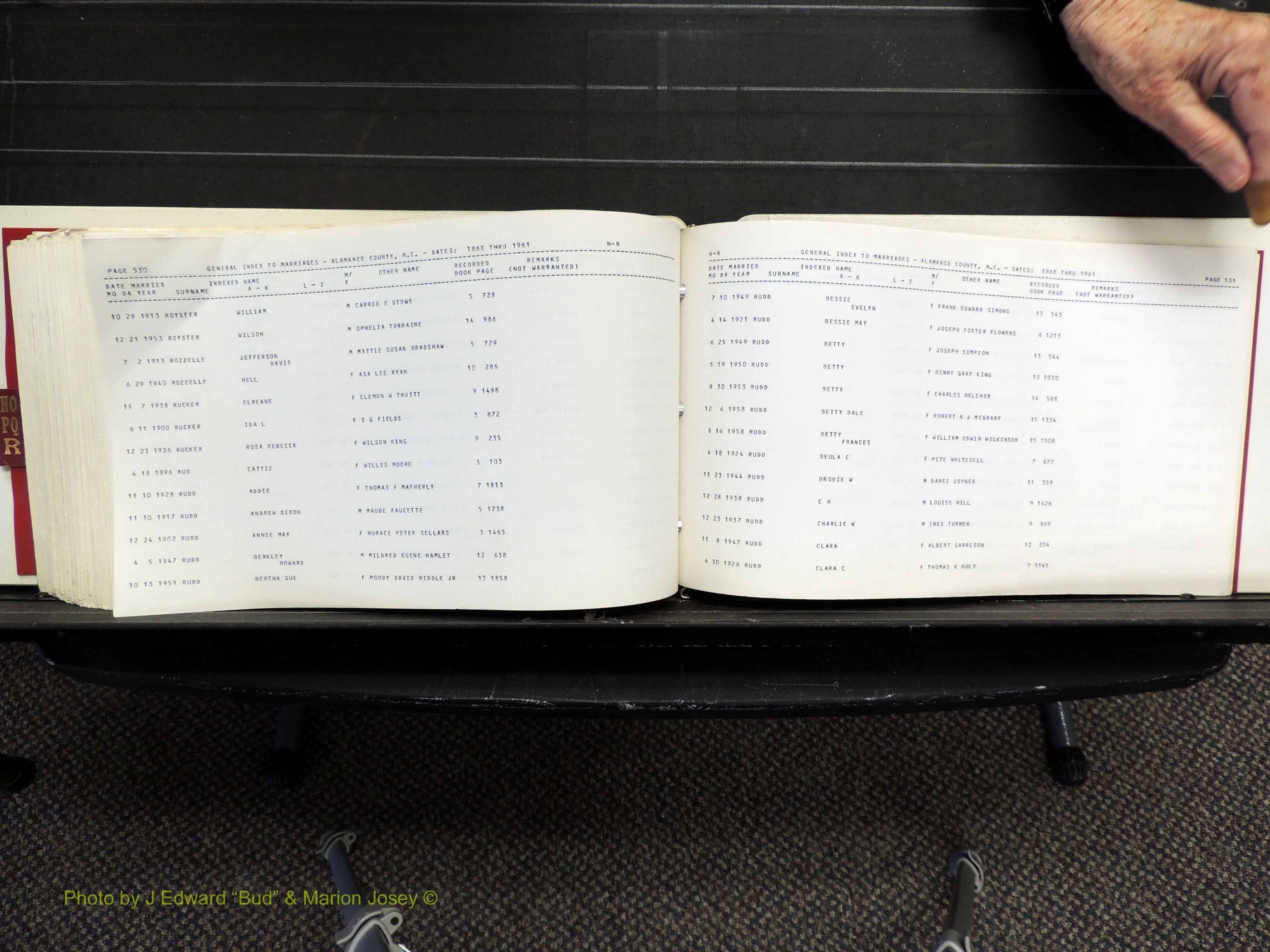 Alamance Co, NC, Marriages, N-R, 1868-1961 (370).JPG