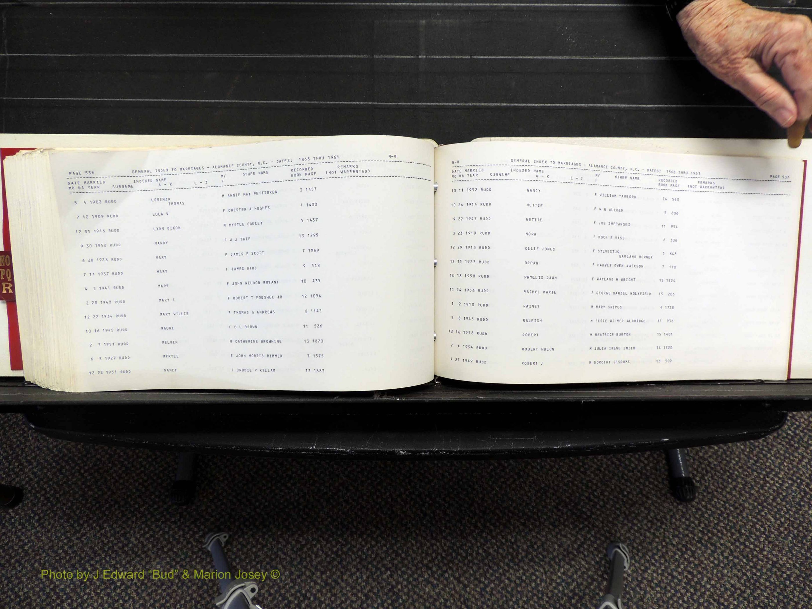Alamance Co, NC, Marriages, N-R, 1868-1961 (373).JPG