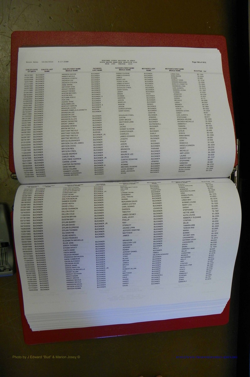 Bun. Co, NC Births, 1989 - 2009, A - L (93).JPG