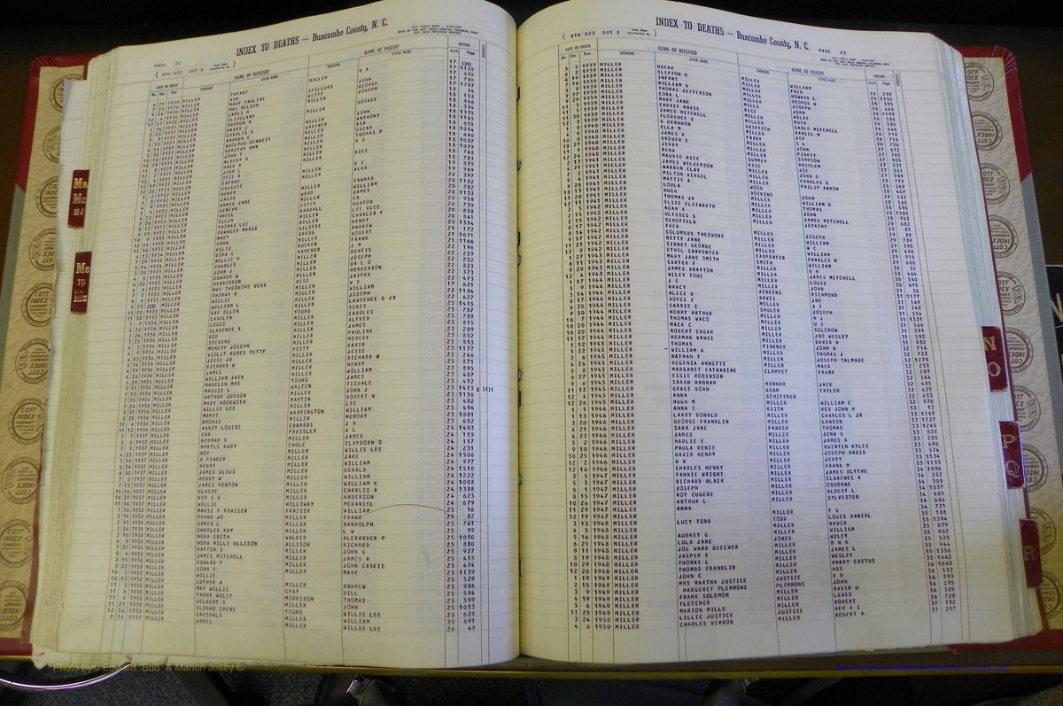 Bun. Co, NC, Deaths 1890 - 2009, L to R (101).JPG