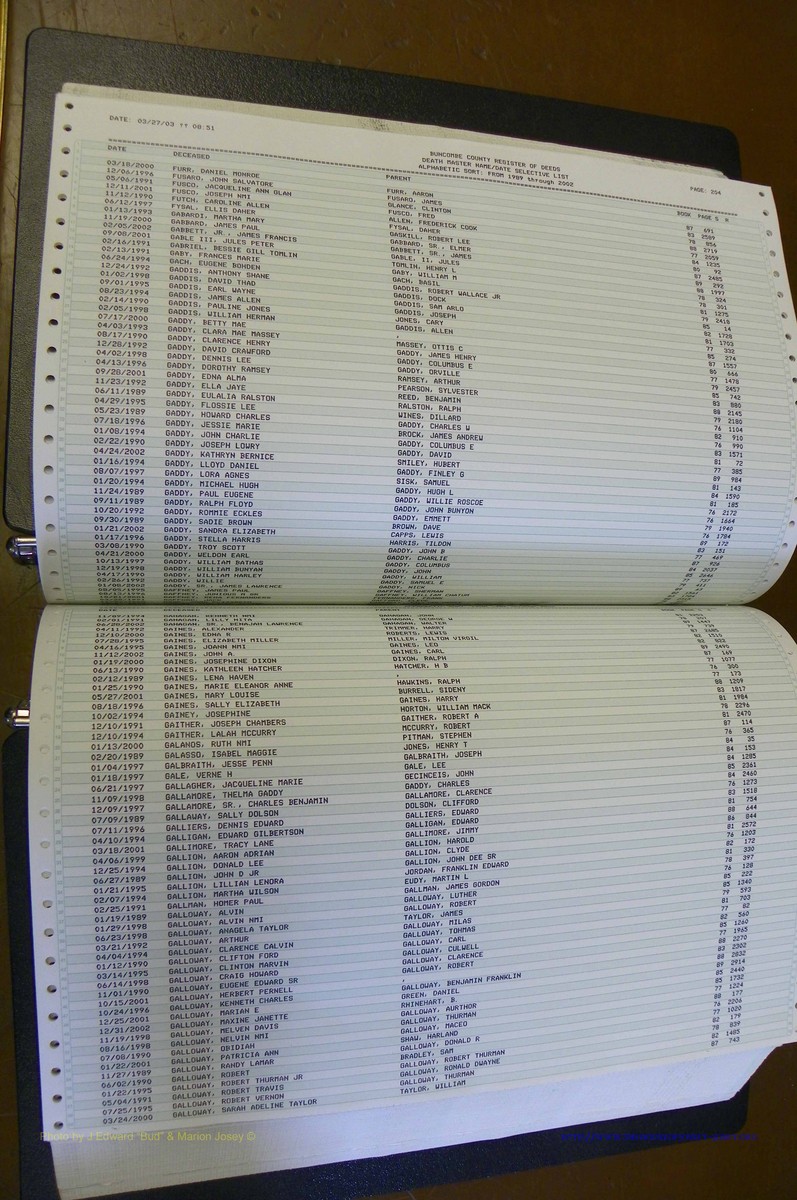 Bun. Co, NC, Deaths  1989 - 2002 (104).JPG