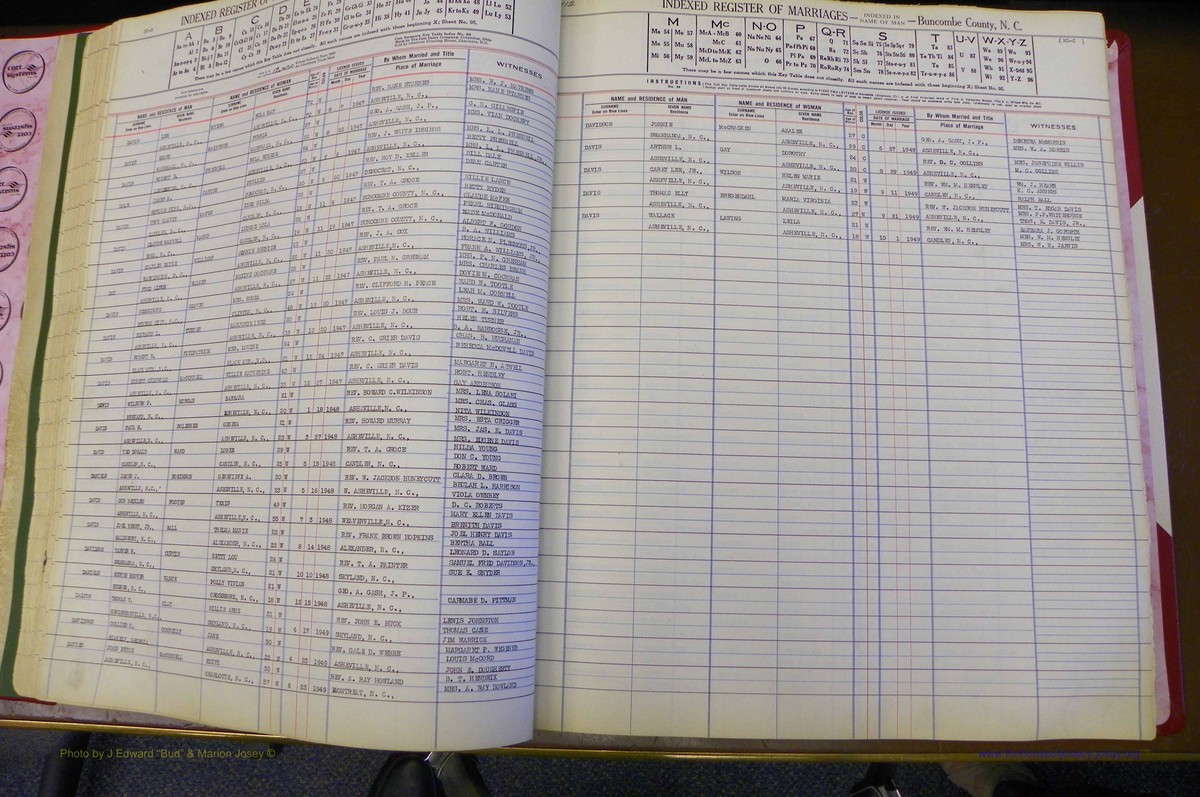 Bun Co, NC, Marr 1935 - 1949, Male Index (66).JPG