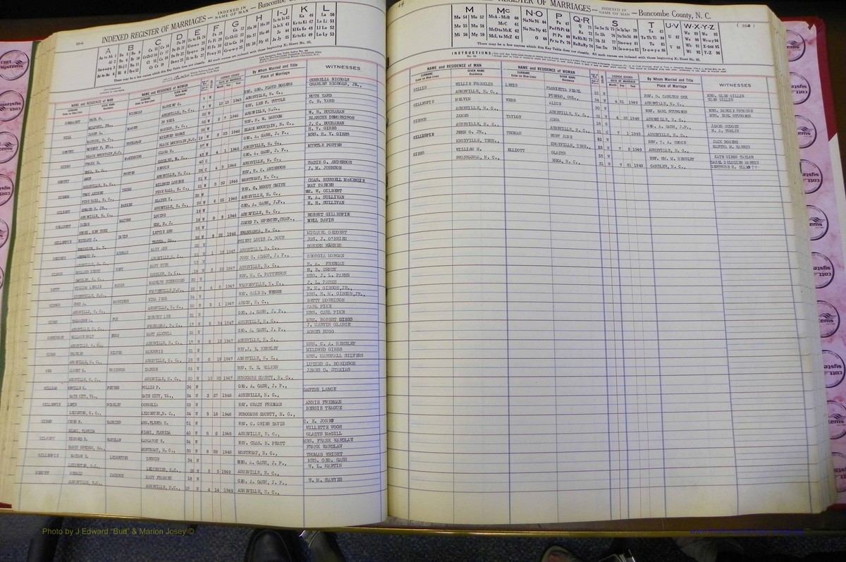 Bun Co, NC, Marr 1935 - 1949, Male Index (95).JPG