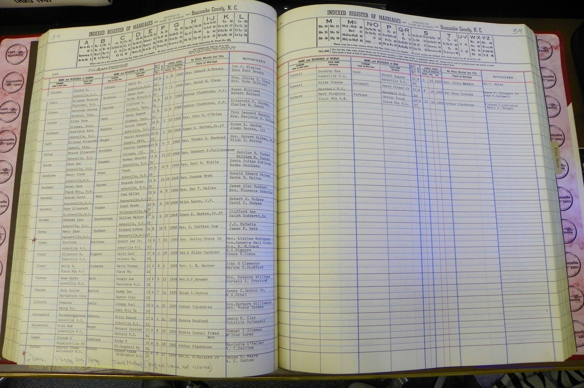 Bun Co, NC, Marr 1962 - 1969, Female Index (100).JPG