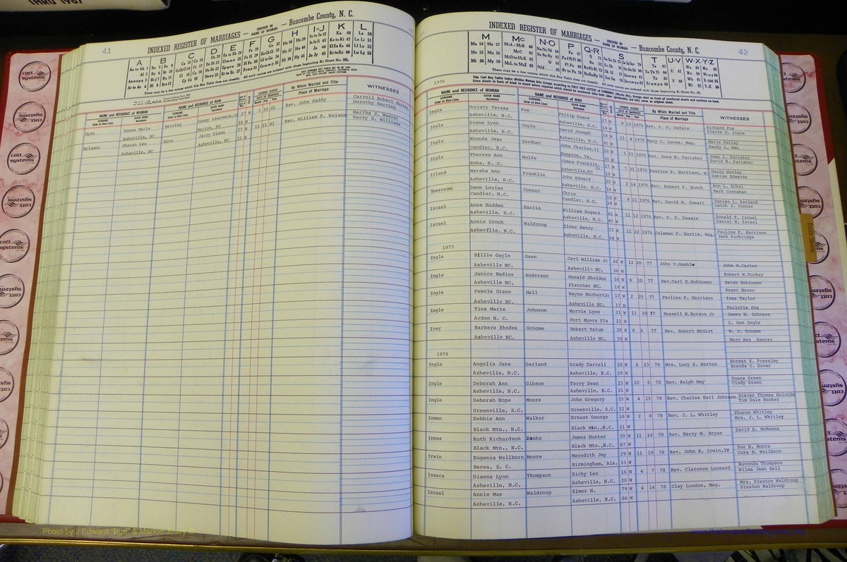 Bun Co, NC, Marr 1976 - 1981, Female Index (120).JPG