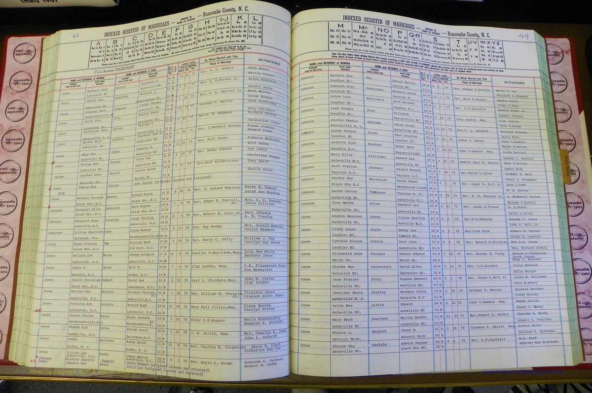 Bun Co, NC, Marr 1976 - 1981, Female Index (126).JPG