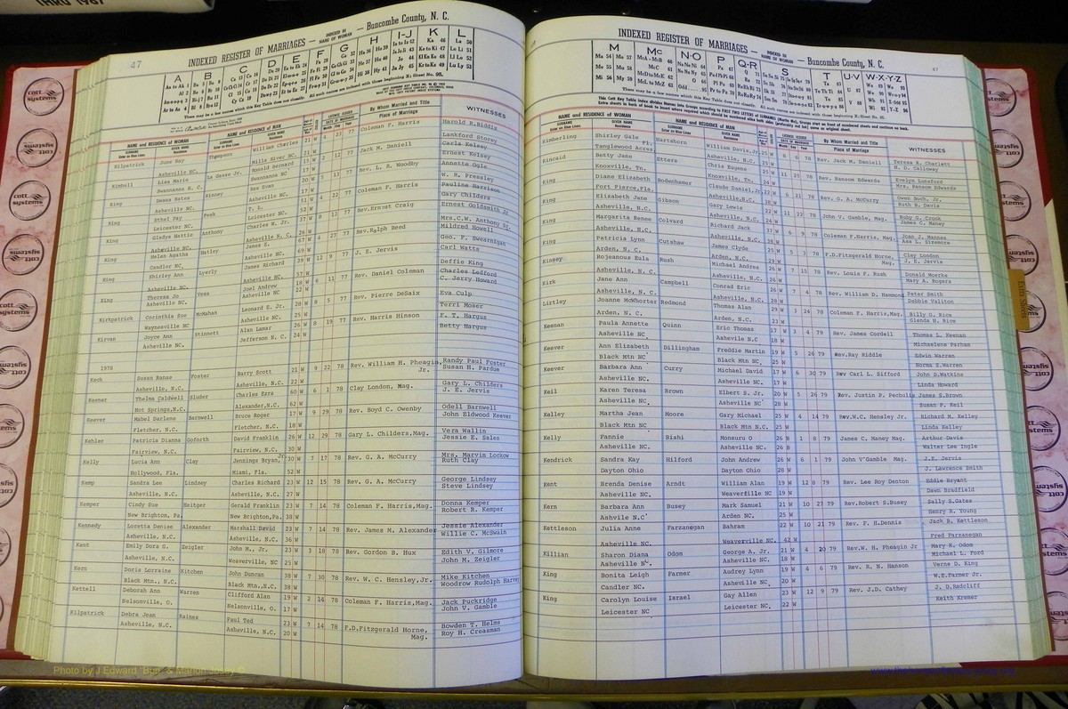 Bun Co, NC, Marr 1976 - 1981, Female Index (131).JPG