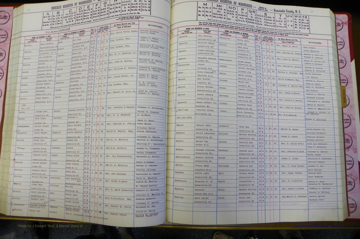 Bun Co, NC, Marr 1976 - 1981, Male Index (103).JPG