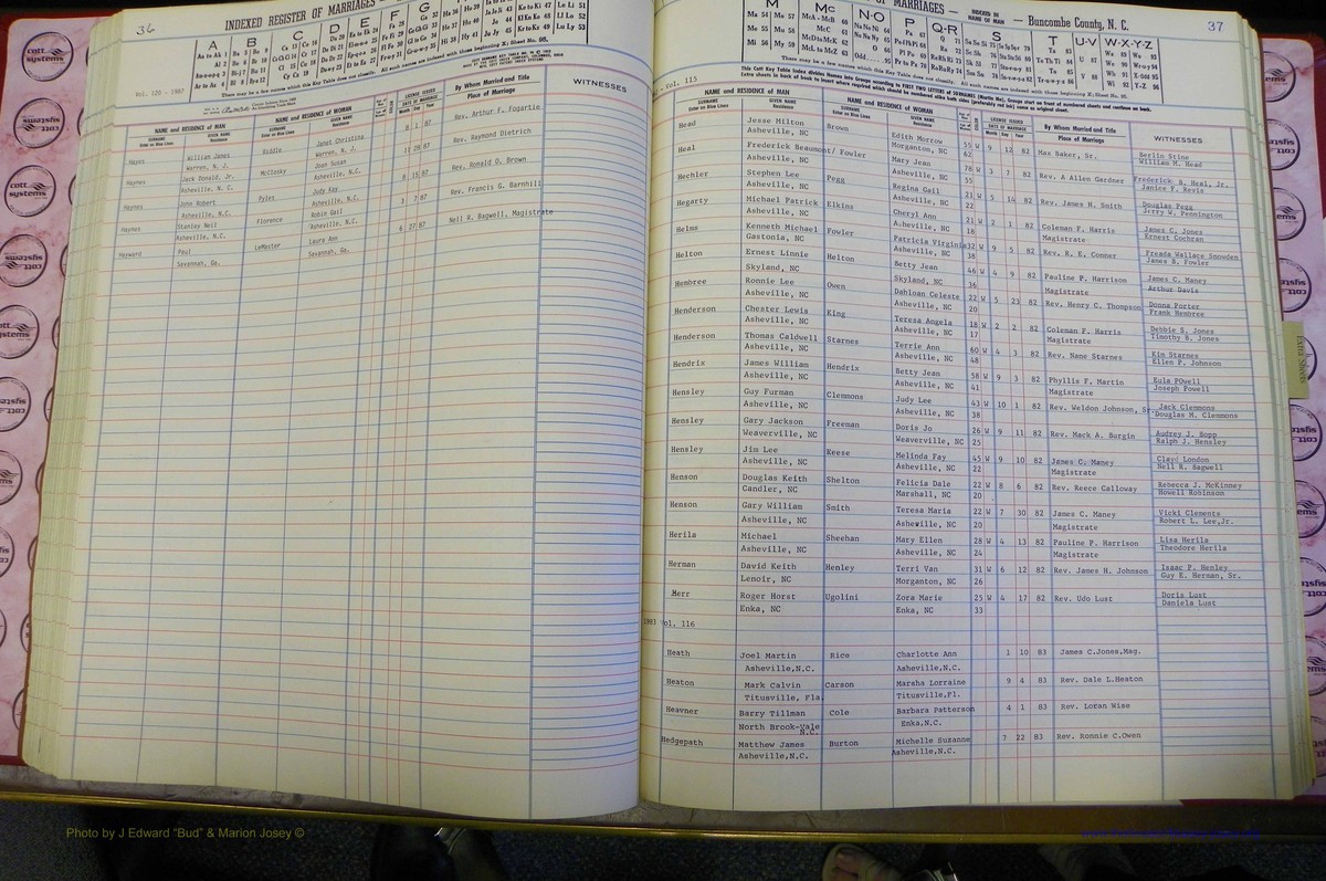 Bun Co, NC, Marr 1982 - 1987, Male Index (106).JPG