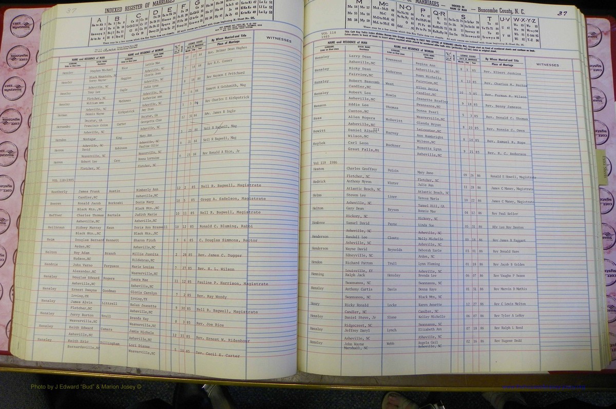 Bun Co, NC, Marr 1982 - 1987, Male Index (108).JPG