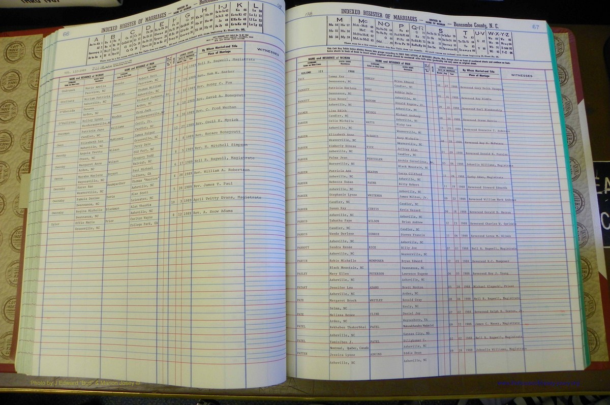 Bun Co, NC, Marr 1988 - 1989, Female Index (85).JPG
