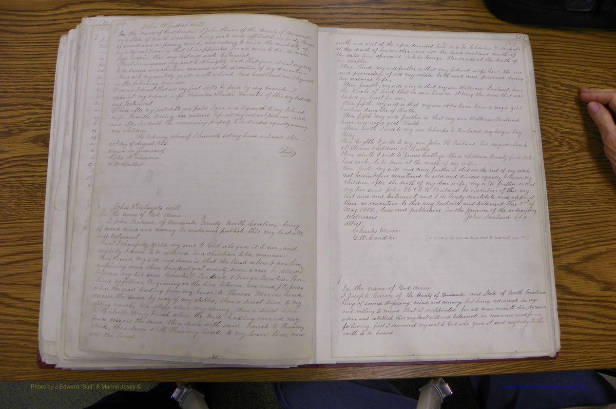 Bun Co, NC, Will  Book A, 1831 - 1868 (108).JPG