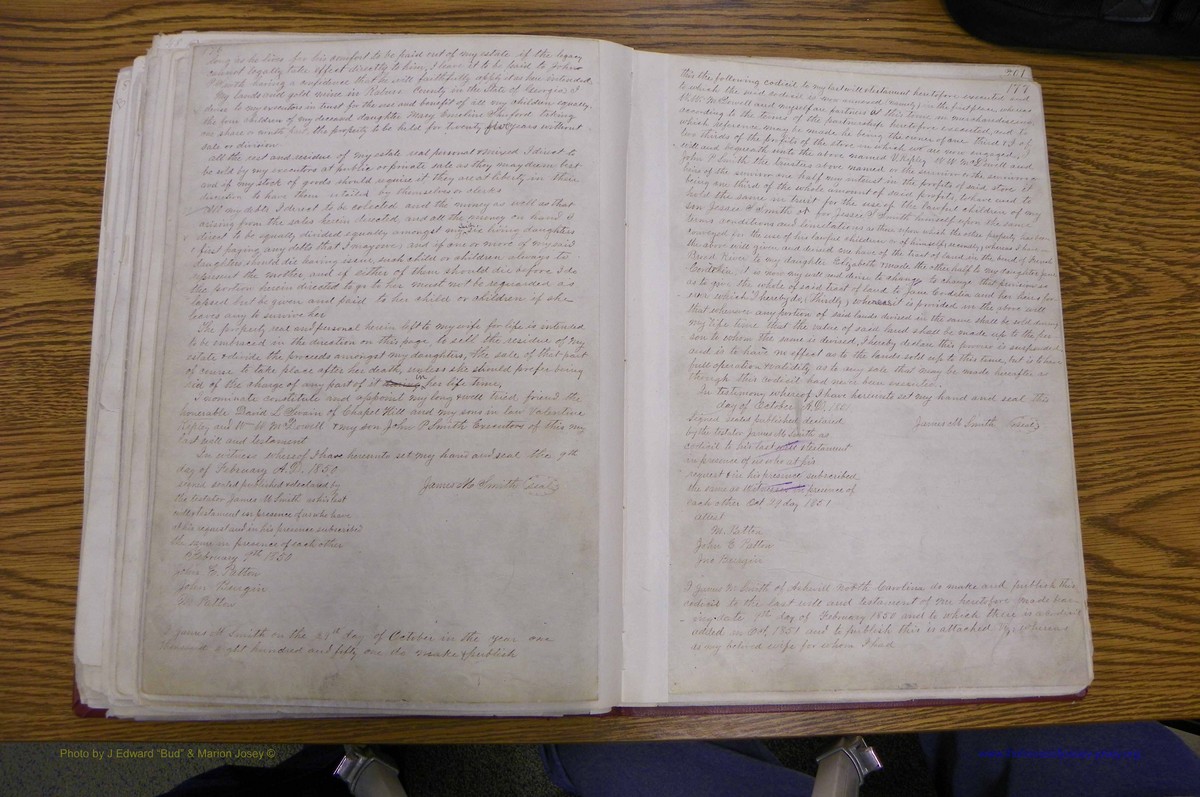 Bun Co, NC, Will  Book A, 1831 - 1868 (113).JPG