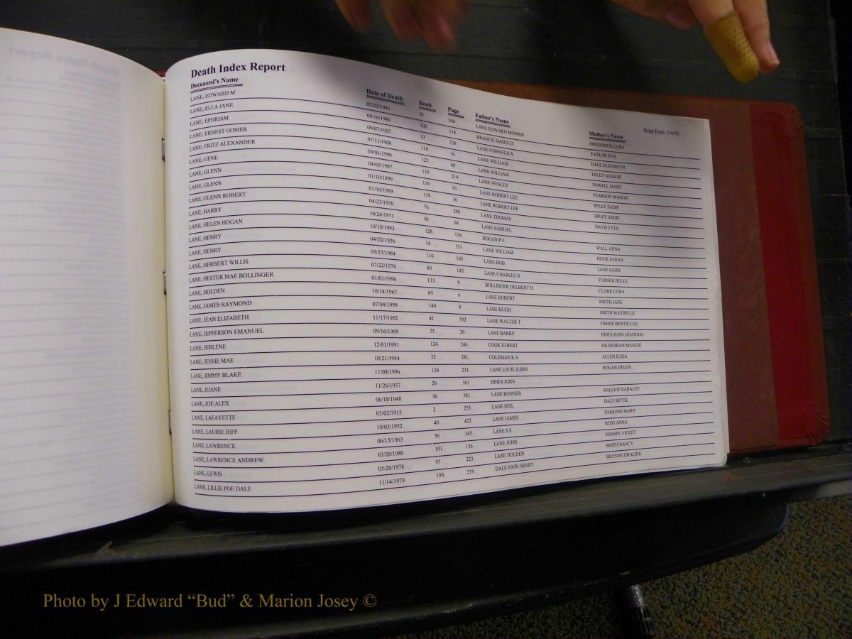 Burke Deaths, 1913-2001, A-L 814.JPG