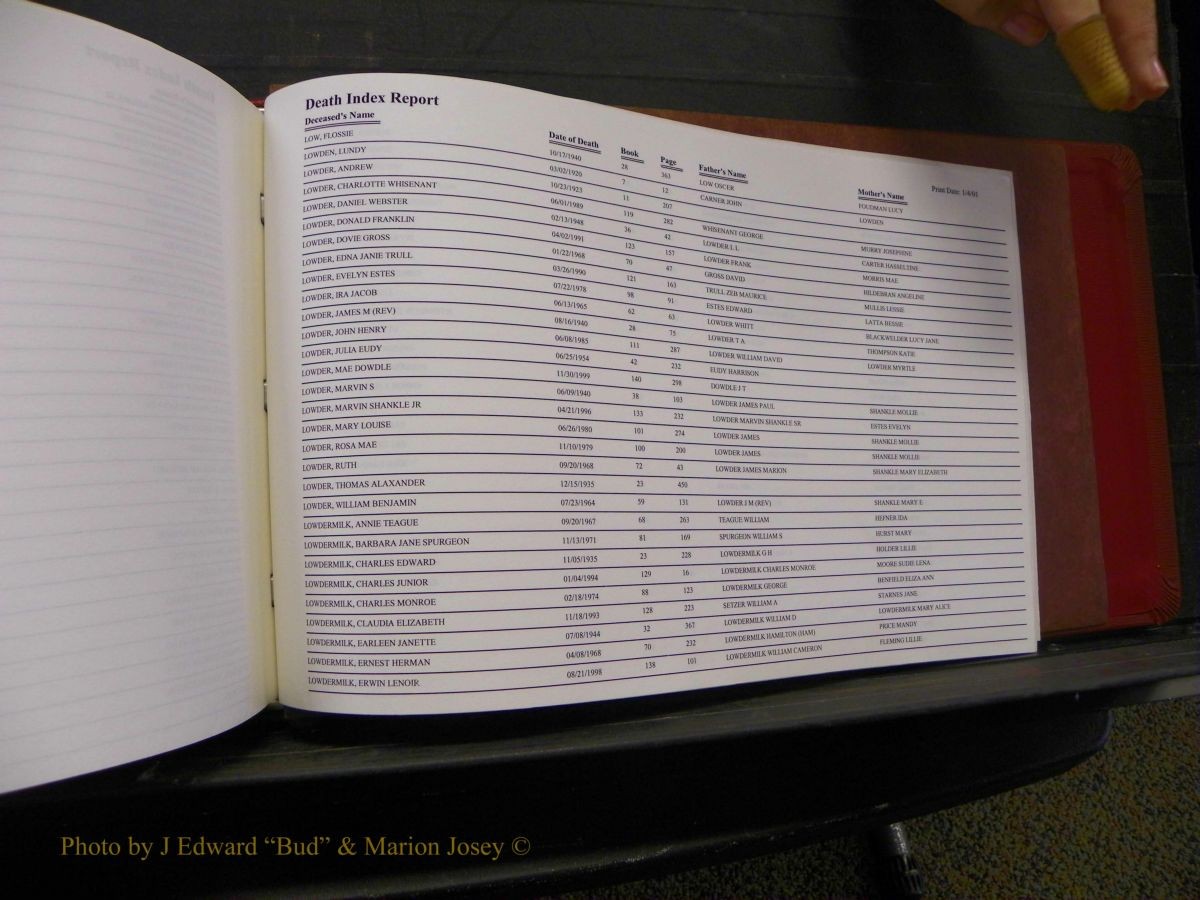 Burke Deaths, 1913-2001, A-L 852.JPG