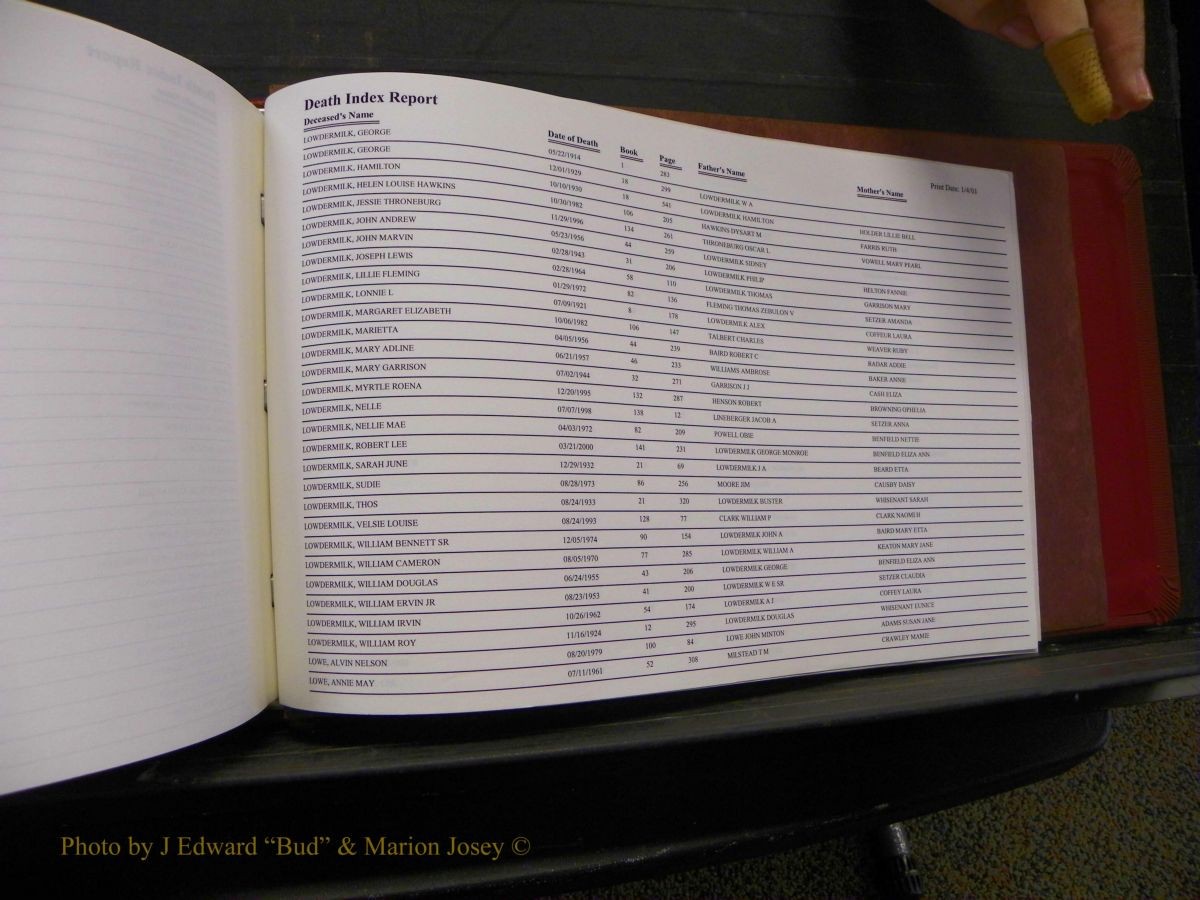 Burke Deaths, 1913-2001, A-L 853.JPG