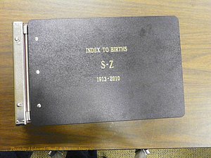 Cabarrus Births Index, S-Z, 1913-2010 001.JPG