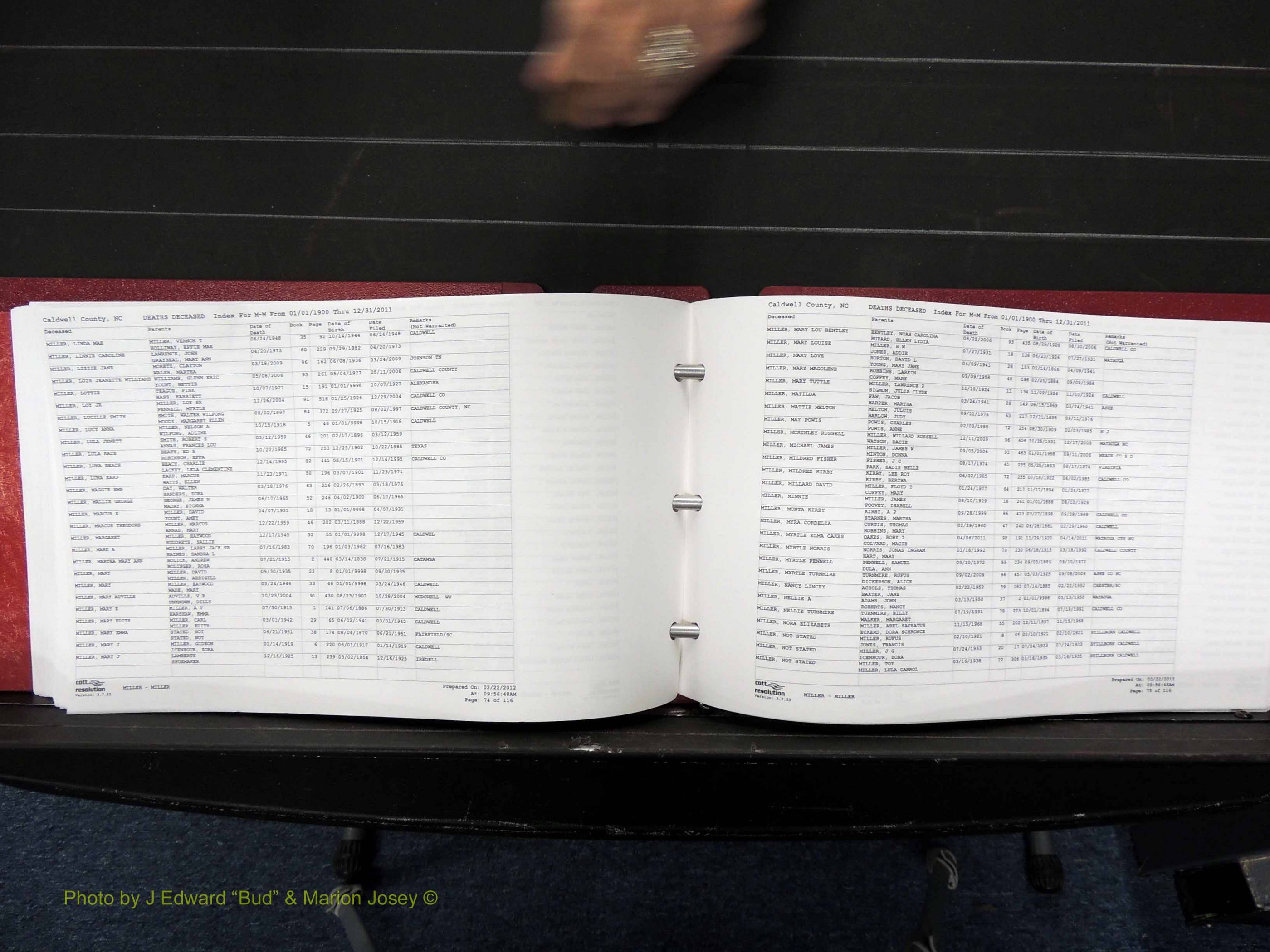 Caldwell Co, NC, Deaths, H-M, 1900-2011 (275).JPG