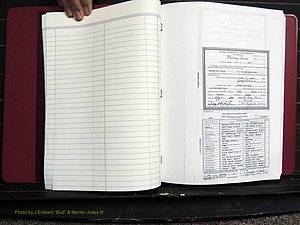 Dooly Co, GA, Marriages, Book, P, 1999-2005 pg 001.JPG