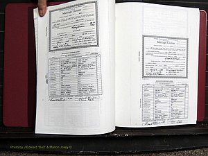 Dooly Co, GA, Marriages, Book, P, 1999-2005 pg 016-017.JPG