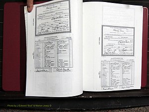 Dooly Co, GA, Marriages, Book, P, 1999-2005 pg 018-019.JPG