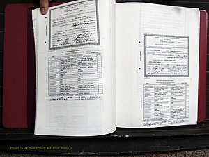 Dooly Co, GA, Marriages, Book, P, 1999-2005 pg 040-041.JPG