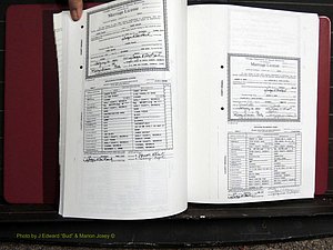 Dooly Co, GA, Marriages, Book, P, 1999-2005 pg 074-075.JPG