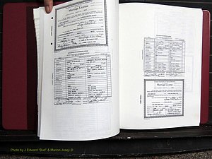 Dooly Co, GA, Marriages, Book, P, 1999-2005 pg 084-085.JPG