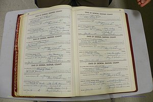 Emanuel Co, GA, Marriages Book K, 1949 - 1955, P 018-019.JPG