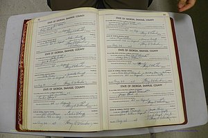 Emanuel Co, GA, Marriages Book K, 1949 - 1955, P 042-043.JPG