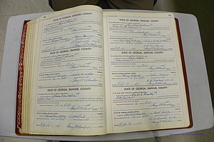 Emanuel Co, GA, Marriages Book K, 1949 - 1955, P 088-089.JPG