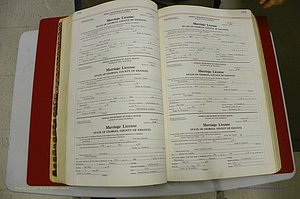 Emanuel Co, GA, Marriages Book L, 1952 - 1962, P 124-125.JPG